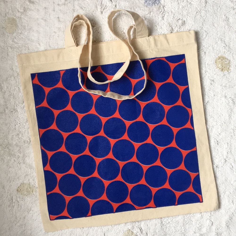 🍦HOST PICK🍦Max Fish Bar x Adidas collaboration Tote Bag NEW polka dots